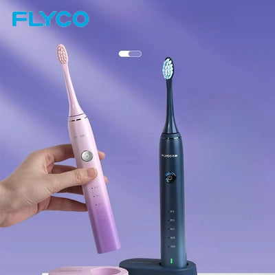 Flyco FT7105 Adult Sonic Electric Toothbrush Waterproof Inductive Charging Soft Bristle Electric Toothbrush for Men and Women