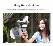 ZHIYUN Official SMOOTH Q3 Phone Gimbal 3-Axis Smartphones Handheld Stabilizer Fill Light for iPhone 13 Android