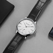 2025 Seagull Business Watch Men's Mechanical Wristwatches 50m Waterproof Leather Valentine Male Watches relogio masculino 6075