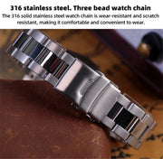 ADDIESDIVE Diving AD2040 Quartz Watches Stainless Steel 200m Waterproof Calendar Display Wristwatch Fashion Super Luminous Watch