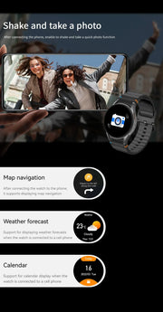 2025 Smart Watch 1.3" Sports Smartwatch Men Women Gift for Honor Magic6 Ultimate Tecno Pova 4 Pro Realme GT5  Oppo Find X7 PHZ11