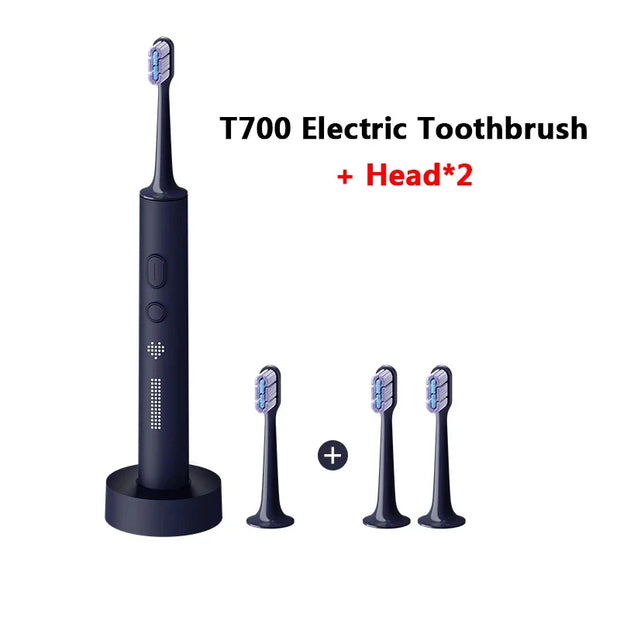 Xiaomi Mijia Sonic Electric Toothbrush T700 Whitening Ultrasonic Vibration Oral Cleaner Brush APP LED Display Inductive Charging