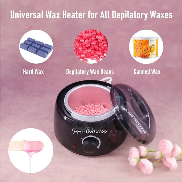 Multi-function Timing Professional Wax Warmer for Hair Removal Depilatory Epilator Heater Paraffin Wax Bean Bead Heating Tool