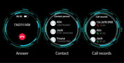 Men Outdoors Sports Smart Watch AK75 Flashlight 700mah Large Battery Bluetooth Calling LED Light Fitness Tracker Smartwatch