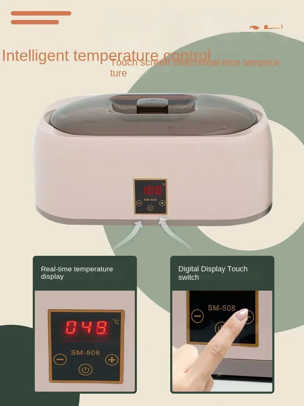 220V beauty salon hand wax machine 4000ml hand wax therapy machine hand film honey wax heater household melting machine  AL