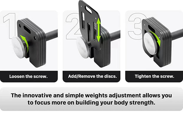 3-in-1 Adjustable Dumbbell Set Free Weight Dumbbells, Kettlebells, and Barbell for Versatile Fitness Training