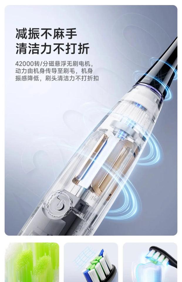 OCLEAN Xpro Sonic Electric Toothbrush Electric Toothbrush Visual Screen Intelligent Couple Male Female Adult Soundwave Style QH2