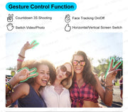 AXNEN M02 Gimbal Smartphone Stabilizer 3-Axis Anti-shake Video Record Handheld Selfie Gimbals for iPhone Android Face Tracking