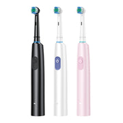 2002 Rotating electric toothbrush New 2025 Adult Timer Brush 6 Mode USB Charger Rechargeable Tooth Brushes Replacement Heads Set