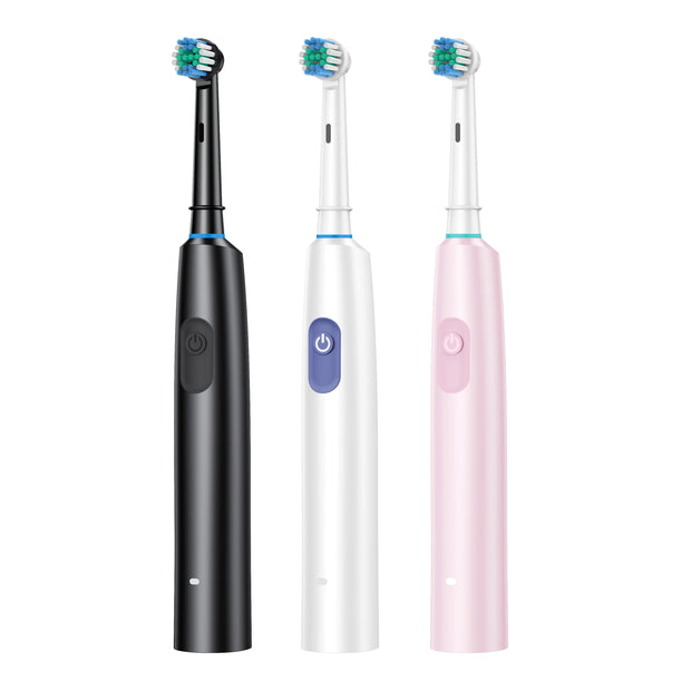 2002 Rotating electric toothbrush New 2025 Adult Timer Brush 6 Mode USB Charger Rechargeable Tooth Brushes Replacement Heads Set