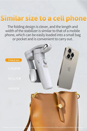 QAML M2 2024 New 360 Rotation Gimbal Stabilizer Selfie Stick Desktop tracking gimbal For Tiktok Smartphone live