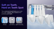 Wave Electric Toothbrush Oscillation & Vibration Sonic Electric Tooth Brush, Adults Teen BASS-Brushing Technique for Travel