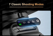 AXNEN M02 Gimbal Smartphone Stabilizer 3-Axis Anti-shake Video Record Handheld Selfie Gimbals for iPhone Android Face Tracking
