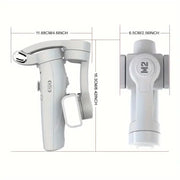 QAML M2 2024 New 360 Rotation Gimbal Stabilizer Selfie Stick Desktop tracking gimbal For Tiktok Smartphone live