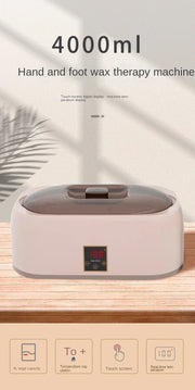 220V beauty salon hand wax machine 4000ml hand wax therapy machine hand film honey wax heater household melting machine  AL