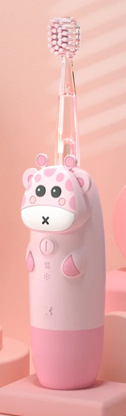 Smart electric toothbrush Sonic electric children's toothbrush 2-12 years old baby DuPont soft hair charging model