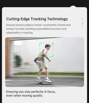 hohem Official V3 Smartphone Stabilizer Ai Face Tracking 3-Axis Phone Gimbal Built-in Selfie Stick Portable iPhone16/Samsung