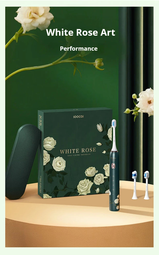 SOOCAS Van Gogh X3S Adult Smart Electric Toothbrush IPX7 Waterproof  Sonic Tooth Brush Upgraded USB Fast Chargeable