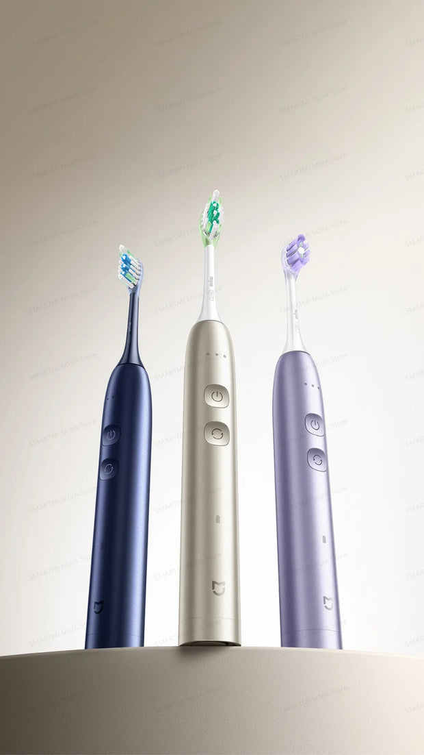 XIAOMI MIJIA Multi-Directional Oscillation Electric Toothbrush,IPX8,Smart 5 Modes, 30day Battery Life, App Control & Travel Lock