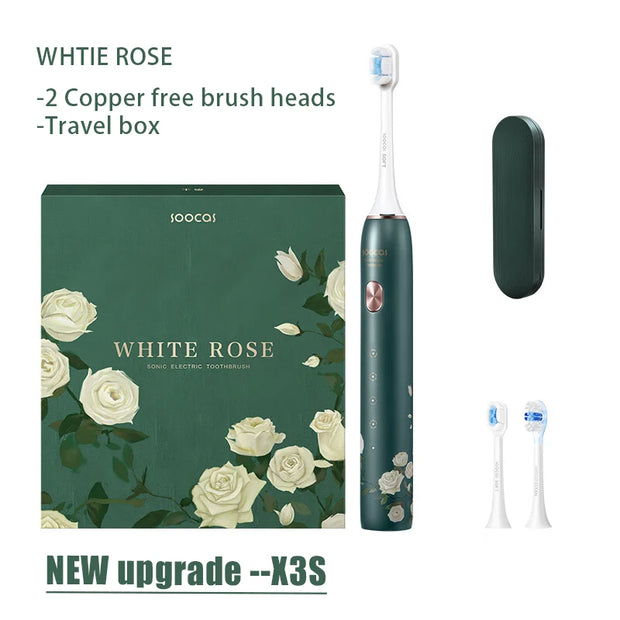 SOOCAS Van Gogh X3S Adult Smart Electric Toothbrush IPX7 Waterproof  Sonic Tooth Brush Upgraded USB Fast Chargeable