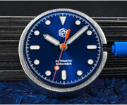 San Martin Original Design 38.8mm Upgrade Diver Watch Sunburst Enamel Dial NH35 Automatic Mechanical Luxury Waterproof 200m Lume