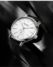 2025 Seagull Business Watch Men's Mechanical Wristwatches 50m Waterproof Leather Valentine Male Watches relogio masculino 6075