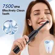 Sonic Rechargeable Rotary Electric Toothbrush Adult Waterproof with Timer 5 Modes & 4 Replaceable Brush Heads for Teeth Cleaning