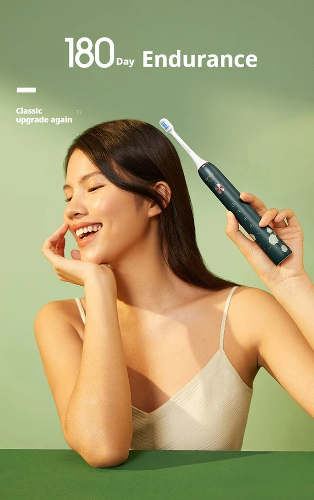 SOOCAS Van Gogh X3S Adult Smart Electric Toothbrush IPX7 Waterproof  Sonic Tooth Brush Upgraded USB Fast Chargeable