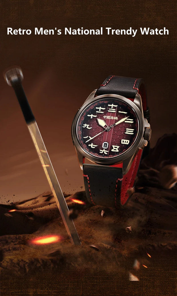 2025 Seagull Mechanical Watch For Men Luxury Vintage Military Watch Luminous Sapphire 100M Waterproof Watches Reloj Hombre 1058H