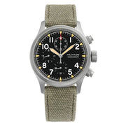 MILITADO Chronograph 39mm Watch BGW-9 Luminous Retro Military 100m Waterproof VK61 Quartz Movement Steel Vintage Men Wristwatch