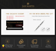 San Martin Original Design 38.8mm Upgrade Diver Watch Sunburst Enamel Dial NH35 Automatic Mechanical Luxury Waterproof 200m Lume