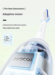 SOOCAS Van Gogh X3S Adult Smart Electric Toothbrush IPX7 Waterproof  Sonic Tooth Brush Upgraded USB Fast Chargeable