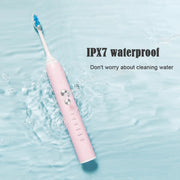 Sonic Electric Toothbrush Adults Electric Toothbrushes with 4 Tooth Brush Replacement Head and 5 Brushing Modes
