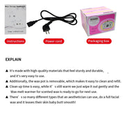 Wax Heater Double Paraffin Electronic Display Facial Skin SPA Equipment Dual Hot Hair Removal Tool Adjustable Temperature