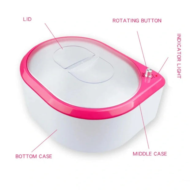 Proffessional Wax Heater Large Capacity Epilator Paraffin Wax Melter Temperature Control for Moisturize & Relieve Chapped Skin