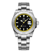 ADDIESDIVE Diving AD2040 Quartz Watches Stainless Steel 200m Waterproof Calendar Display Wristwatch Fashion Super Luminous Watch