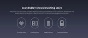 Xiaomi Mijia Sonic Electric Toothbrush T700 Whitening Ultrasonic Vibration Oral Cleaner Brush APP LED Display Inductive Charging