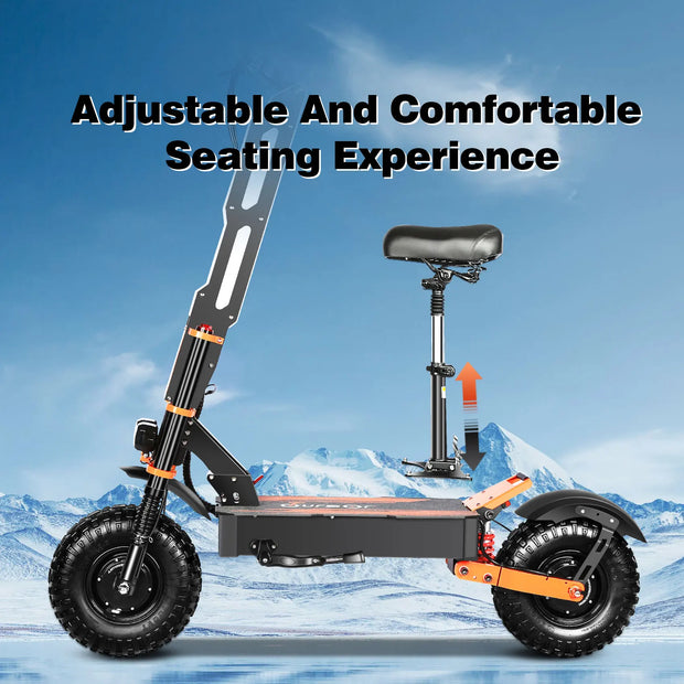 2025 Upgraded Escooter X8P 8000W 60V 38.4AH 13/14 inch Dual Motor Adult Off-road Electric Scooter Speed 100KM/H Mileage 120KM