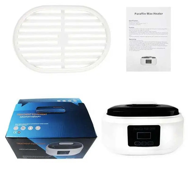 200W Wax Heater Hands Feet Bath Body Hair Removal Digital Timing Melting Wax Bean Therapy Machine Men Women Spa Smooth Skin Care