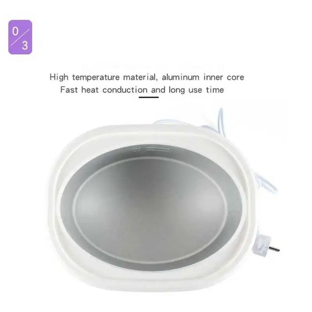 200W Wax Heater Hands Feet Bath Body Hair Removal Digital Timing Melting Wax Bean Therapy Machine Men Women Spa Smooth Skin Care