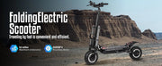 6000W High Power Adult Electric Scooter  Off-Road Commute Foldable 60V 38Ah Large Battery 60 Miles Range 50 Mph Fast E-Scooter