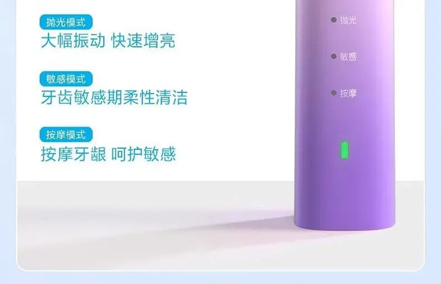Flyco FT7105 Adult Sonic Electric Toothbrush Waterproof Inductive Charging Soft Bristle Electric Toothbrush for Men and Women