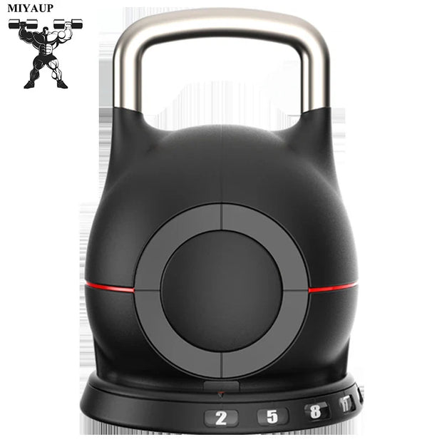 MIYAUP New Product Launch Quick Adjust Dumbbell Weighing 20 KG/44 Pounds With 7 Adjustable Levels Kettlebell