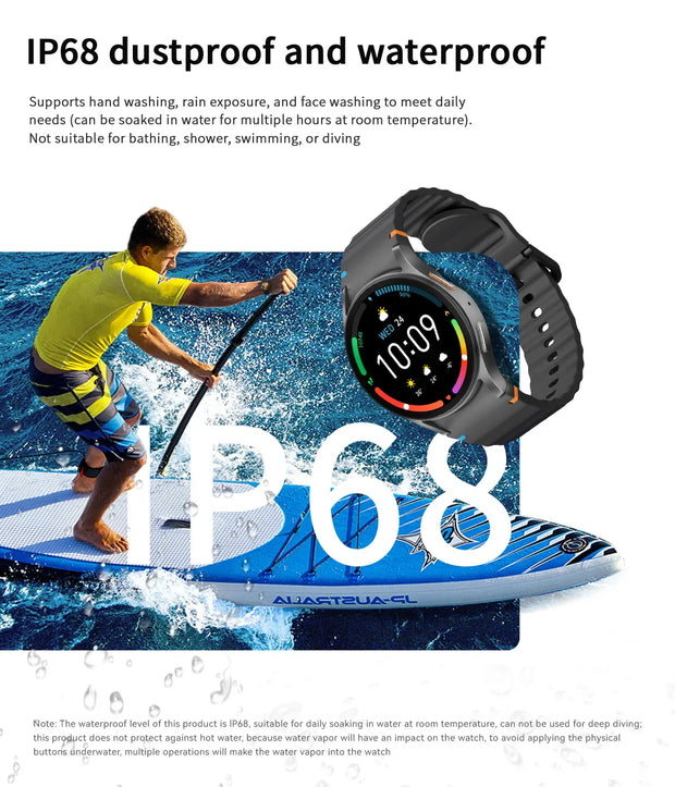 2025 Smart Watch 1.3" Sports Smartwatch Men Women Gift for Honor Magic6 Ultimate Tecno Pova 4 Pro Realme GT5  Oppo Find X7 PHZ11