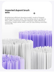 Laifen Laifen's new generation of vibration sweeping electric toothbrush, stainless steel color LFTBO1-S Wave  teeth whitening