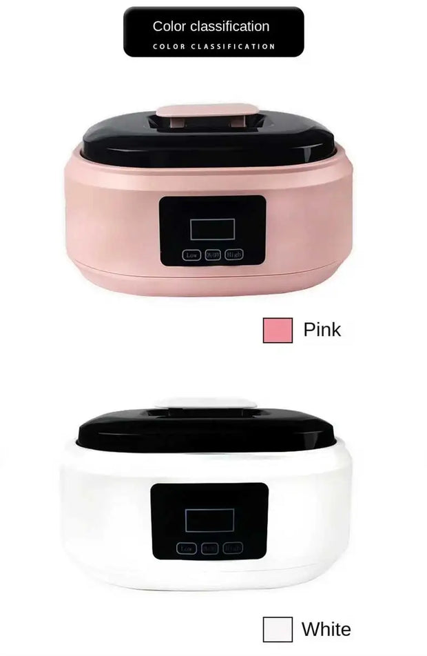 200W Wax Heater Hands Feet Bath Body Hair Removal Digital Timing Melting Wax Bean Therapy Machine Men Women Spa Smooth Skin Care