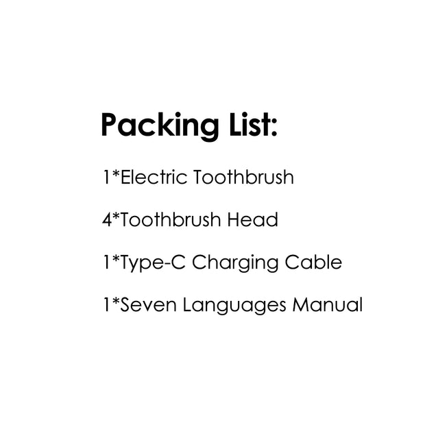 Smart Rotating Timing Electric Toothbrush for Adults Rotating Electric Toothbrushes with 8 Soft Brush Heads Whitening Oral Car