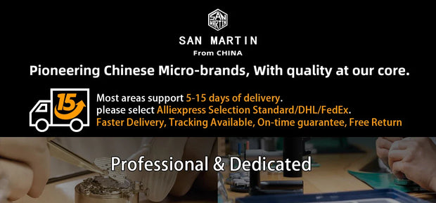 San Martin Original Design 38.8mm Upgrade Diver Watch Sunburst Enamel Dial NH35 Automatic Mechanical Luxury Waterproof 200m Lume