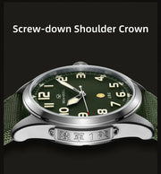 Seagull часы мужс Men's Wristwatch Sports Automatic Mechanical Watch 100m Waterproof  Army Watch Official Original 811.93.6106