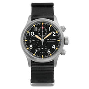 MILITADO Chronograph 39mm Watch BGW-9 Luminous Retro Military 100m Waterproof VK61 Quartz Movement Steel Vintage Men Wristwatch